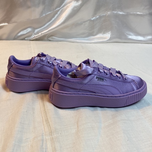 Puma kids Purple shoes Size 12.5 new - Picture 2 of 6